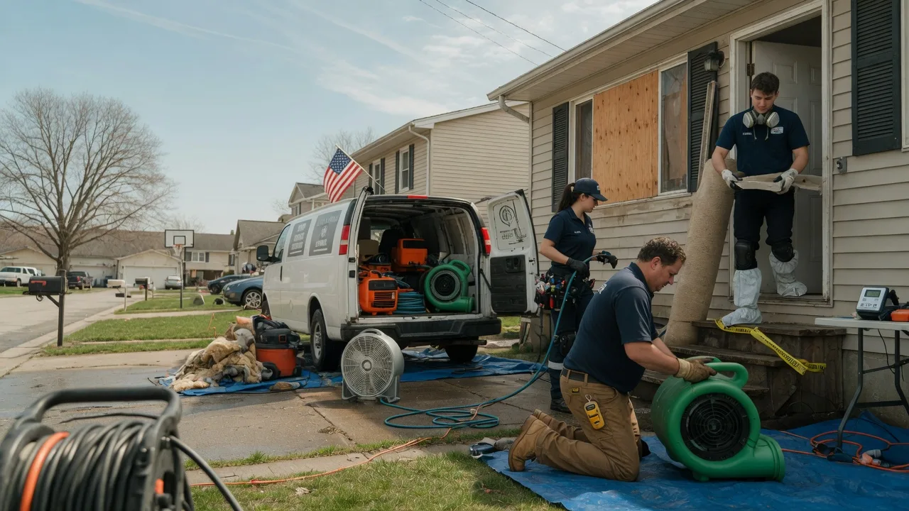 Water Damage Restoration in Idlewild, MI near me